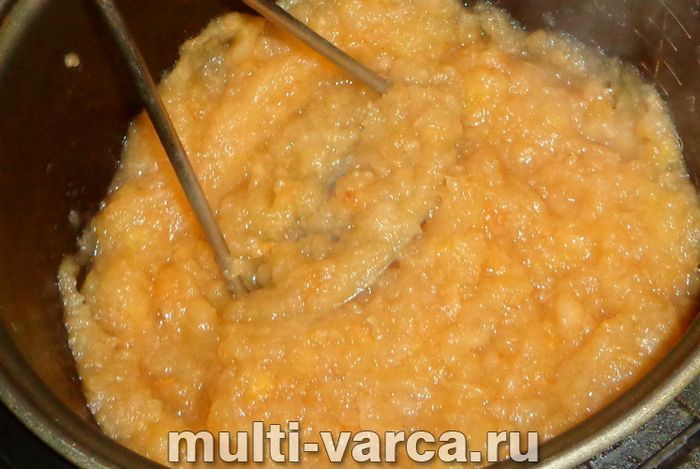 Пюре з яблук у мультиварці