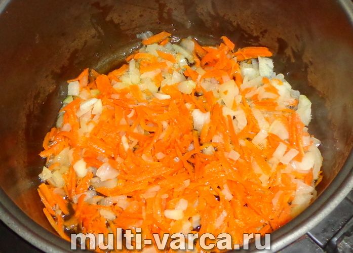 Плов із булгура в мультиварці