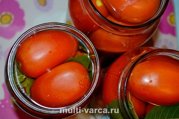 Помідори в солодкому маринаді