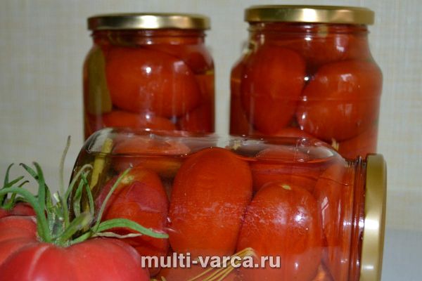 Помідори в солодкому маринаді