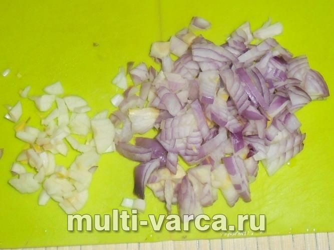 Рис з овочами в мультиварці