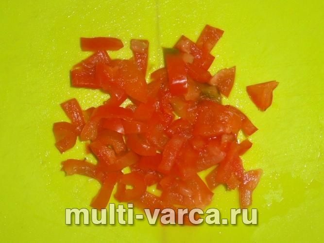 Рис з овочами в мультиварці
