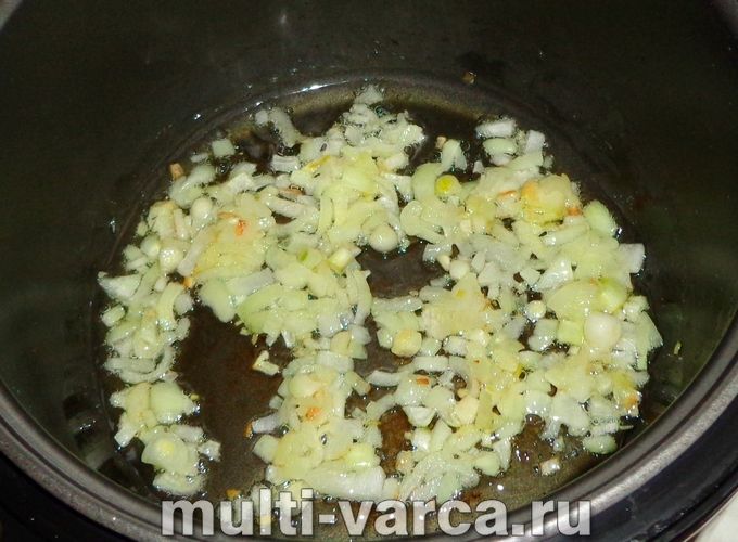 Ризото з креветками в мультиварці