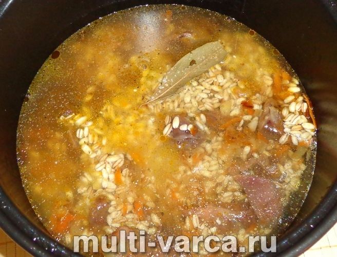 Шлунки з перловкою в мультиварці