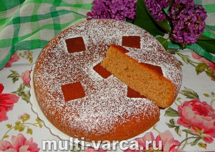 Шоколадний манник у мультиварці
