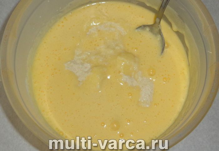 Шоколадний манник у мультиварці
