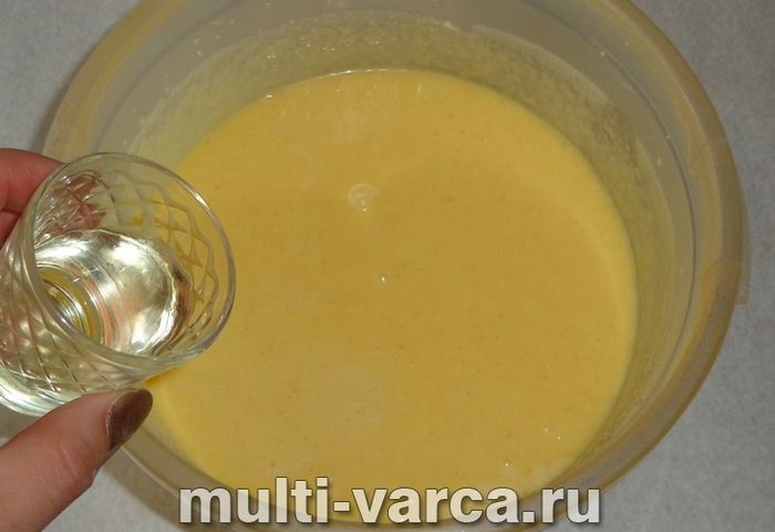 Шоколадний манник у мультиварці