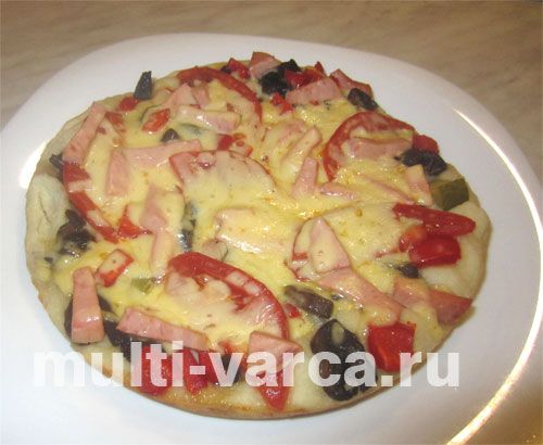 Швидке тісто для піци