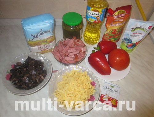 Швидке тісто для піци