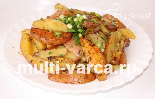 Смачна картопля по-селянськи як у макдональдсі
