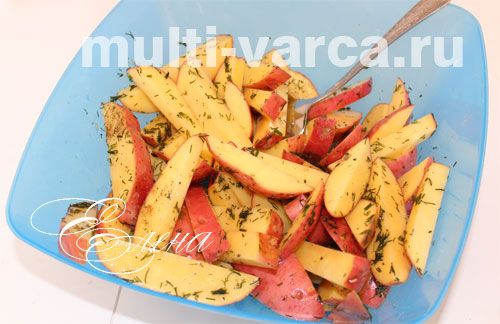 Смачна картопля по-селянськи як у макдональдсі