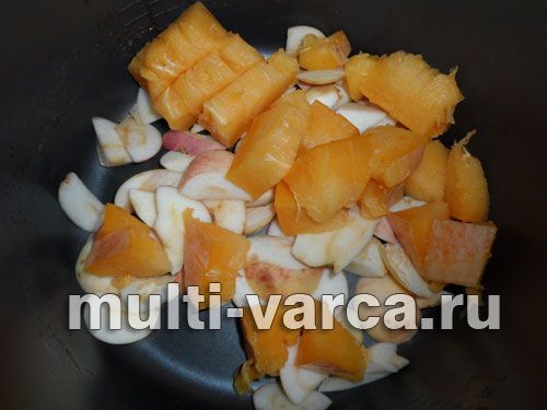 Смачний гарбузовий суп-пюре з яблуком