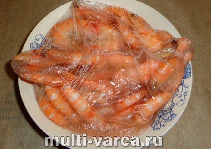 Смажені креветки в мультиварці