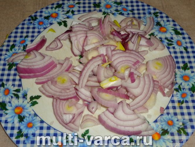 Сочевиця зі свининою в мультиварці