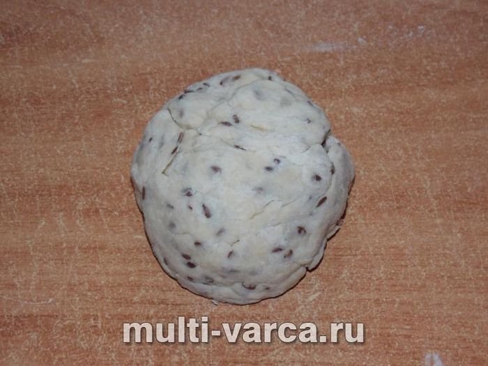 Солоне печиво з насінням льону
