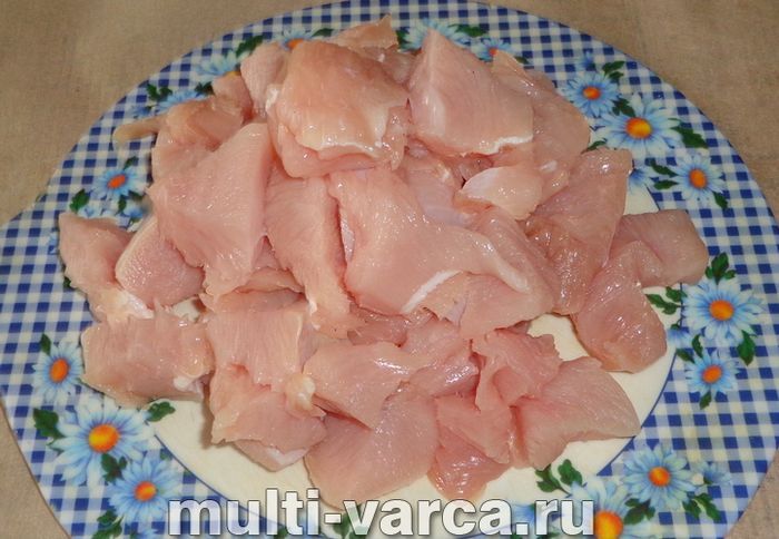 Суфле з індички на пару в мультиварці