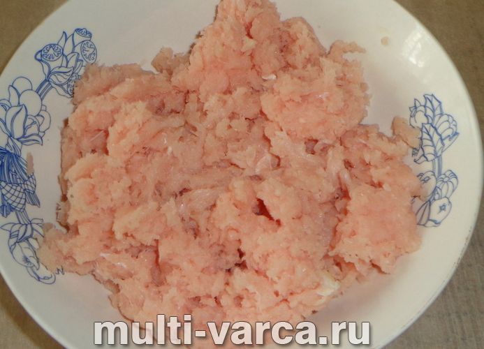 Суфле з індички на пару в мультиварці