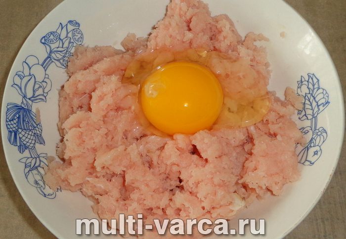 Суфле з індички на пару в мультиварці