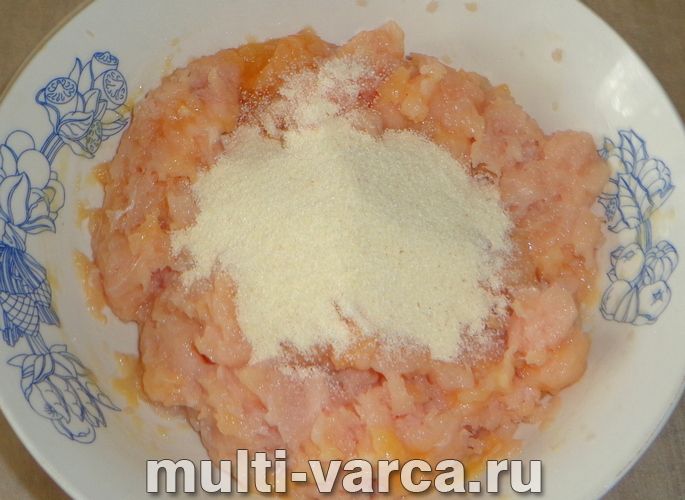 Суфле з індички на пару в мультиварці