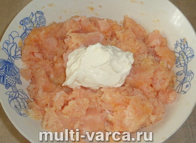 Суфле з індички на пару в мультиварці