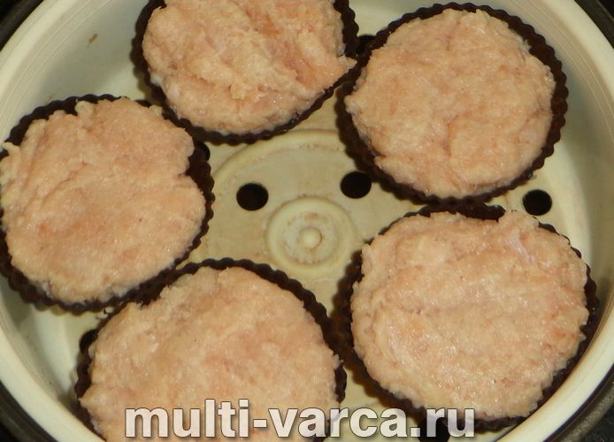 Суфле з індички на пару в мультиварці