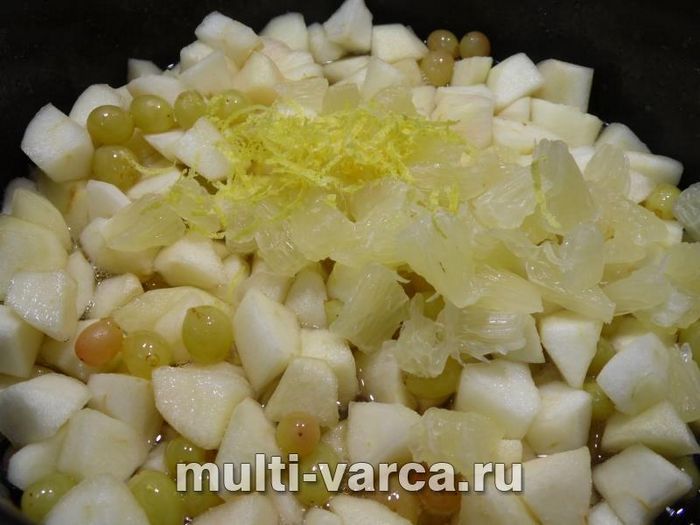 Варення з яблук і винограду