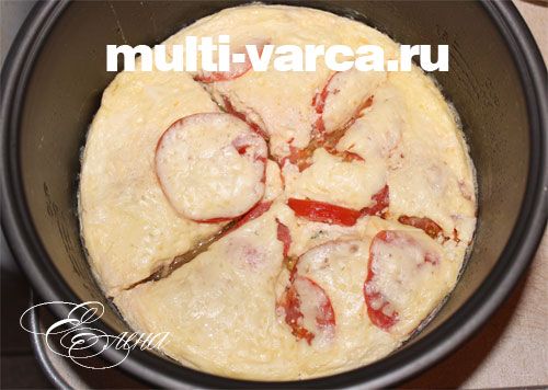 Запіканка з овочів із фаршем
