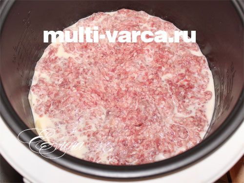 Запіканка з овочів із фаршем