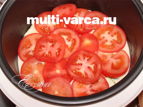 Запіканка з овочів із фаршем