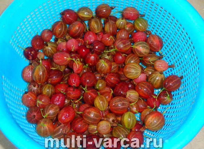 Желе з аґрусу з лимоном на зиму