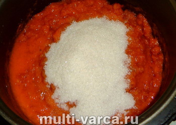 Абрикосовий джем у мультиварці