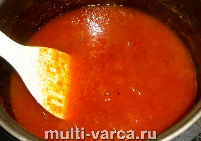 Абрикосовий джем у мультиварці