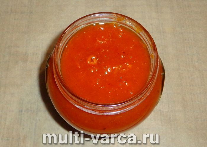 Абрикосовий джем у мультиварці