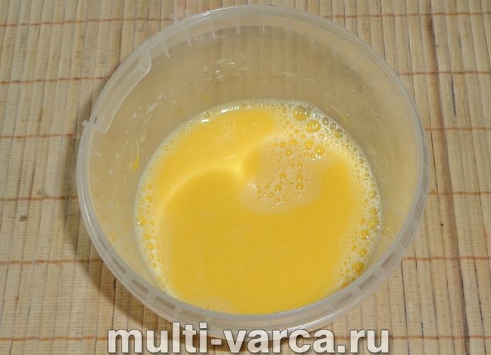 Банановий пудинг у мультиварці