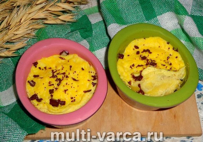 Банановий пудинг у мультиварці