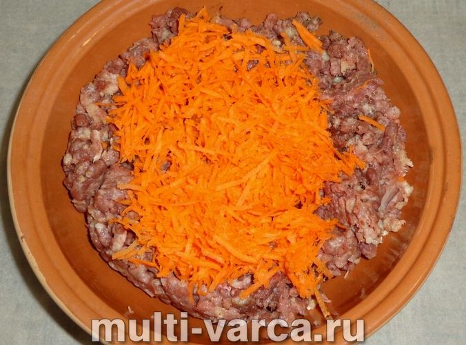 Цвітна капуста з фаршем у мультиварці