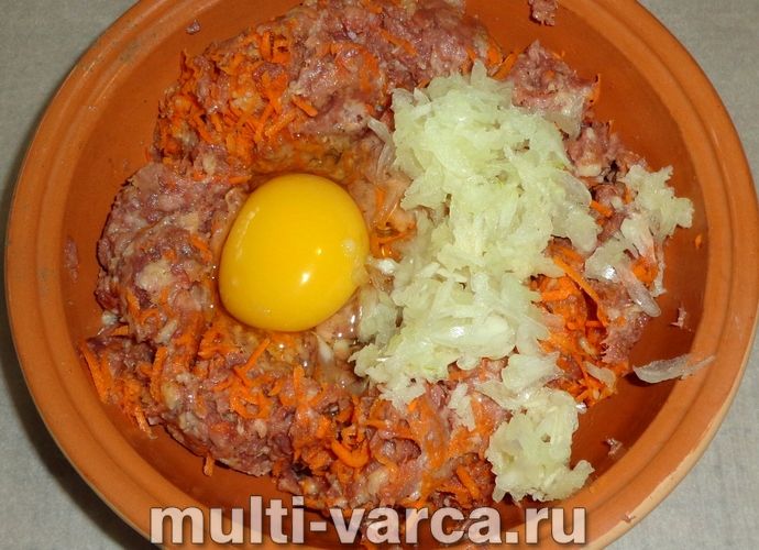 Цвітна капуста з фаршем у мультиварці