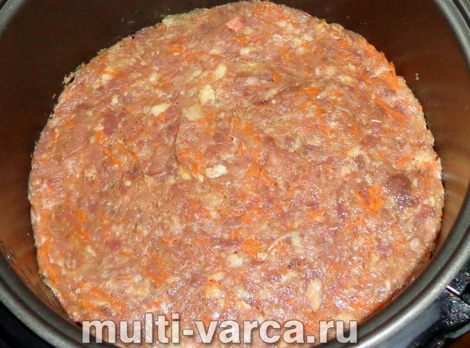 Цвітна капуста з фаршем у мультиварці