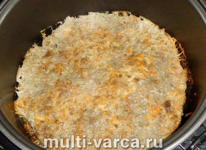 Цвітна капуста з фаршем у мультиварці