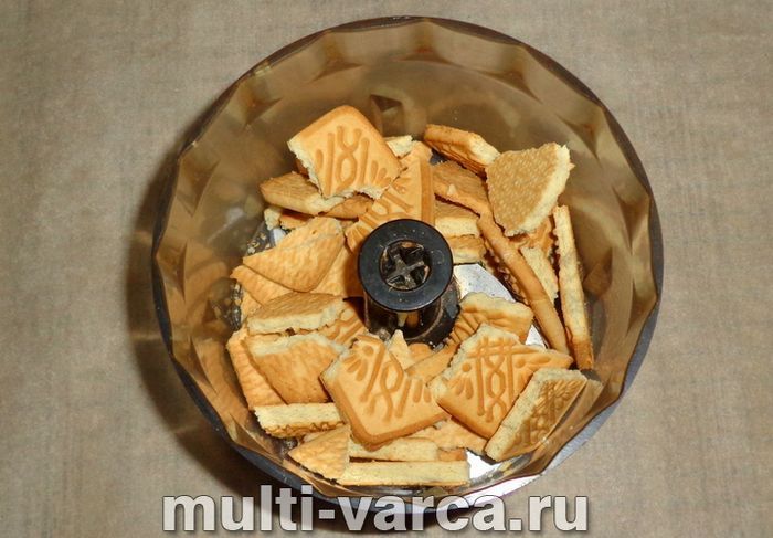 Домашнє тістечко "Картопля" з печива зі згущеним молоком