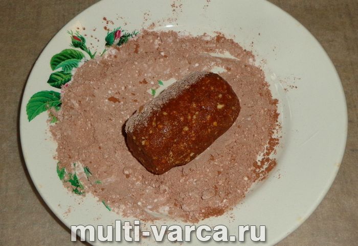 Домашнє тістечко "Картопля" з печива зі згущеним молоком
