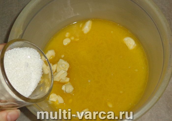 Галета з хурмою в духовці