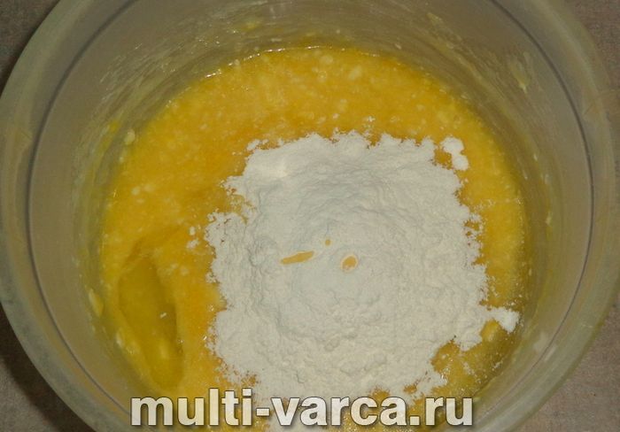 Галета з хурмою в духовці