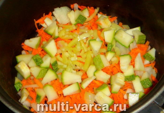 Горбуша з овочами в мультиварці