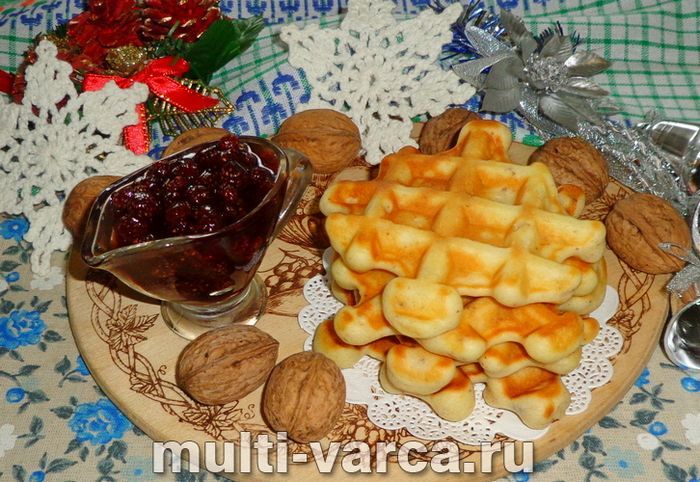 Горіхові вафлі