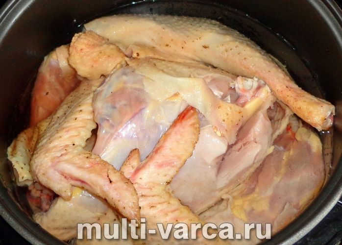 Холодець із курки в мультиварці