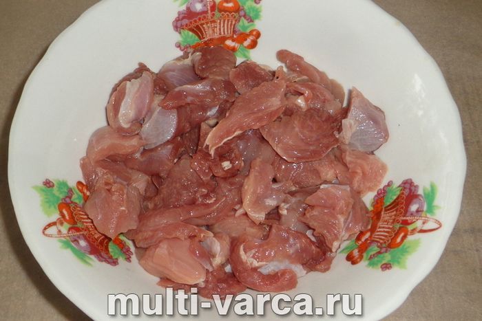 Індичка в гірчичному соусі в мультиварці