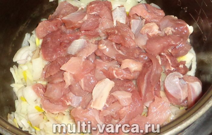 Індичка в гірчичному соусі в мультиварці