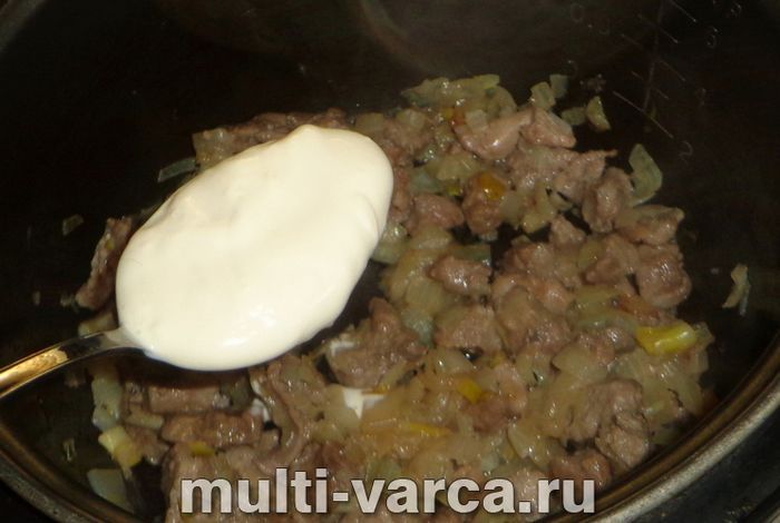 Індичка в гірчичному соусі в мультиварці