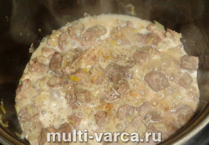Індичка в гірчичному соусі в мультиварці
